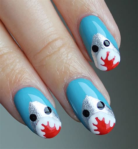 Nail Art Tutorial: Shark Nails | Swatch And Learn