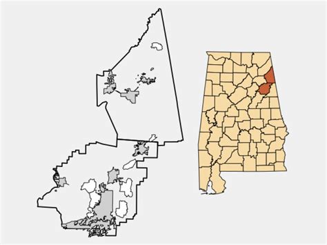 Piedmont, AL - Geographic Facts & Maps - MapSof.net