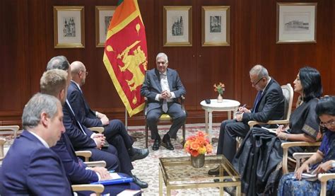 President Ranil Wickremesinghe holds talks with German Foundations ...