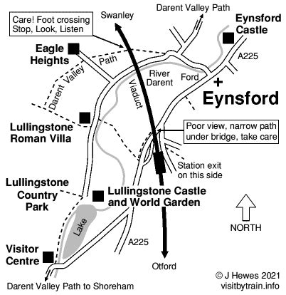 Visit Eynsford by train - Lullingstone Roman Villa, Lullingstone Castle ...