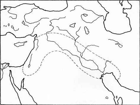 Mesopotamia Map Diagram | Quizlet