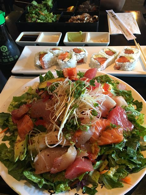 Sashimi Salad | Sashimi salad, Yum, Sashimi