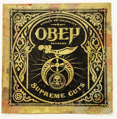 Supreme Cuts HPM on Album Cover - Obey Giant