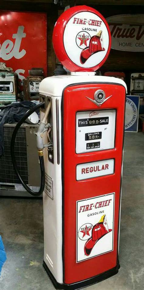 Texaco Fire Chief Gas Pump | Vintage gas pumps, Old gas pumps, Gas pumps