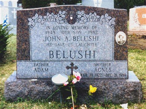 John Belushi Grave - "John Belushi" Dirt From Near His Grave Site ...