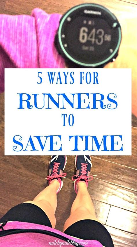 5 Ways for Runners to Save Time • Mile By Mile | How to run faster, Fitness tips, Running workouts