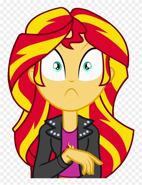 Download Sunset Shimmer Equestria Girl Shocked , Png Download - Mlp Eg ...