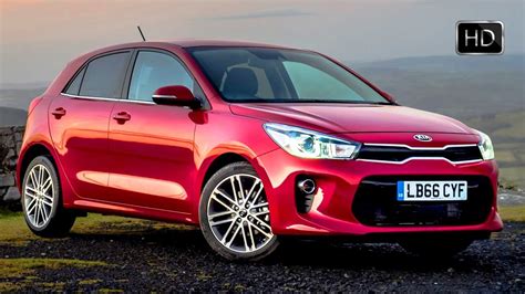 2017 Kia Rio 1.0 T-GDi Blaze Red Hatchback Exterior - Interior Design & Drive HD - YouTube