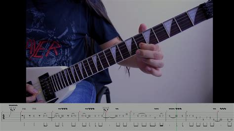 Megadeth - Tornado of souls guitar solo lesson with #TAB note by note. #slow - YouTube