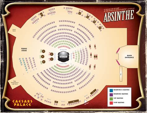 absinthe las vegas seating chart | Brokeasshome.com