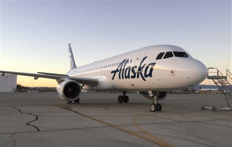 See the first Airbus in Alaska Airlines Colors