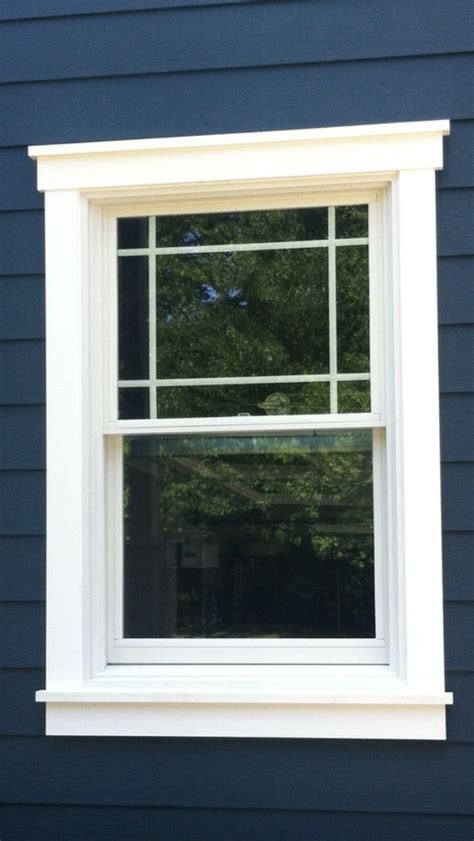 Pin by Peter Mulas on facade | Craftsman exterior, Exterior remodel, Window trim exterior