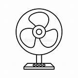 Fan Clipart Electric Coloring Pages Clip Table Ceiling Cliparts Drawing  sketch template