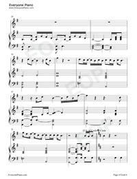 Trouble-Coldplay Free Piano Sheet Music & Piano Chords