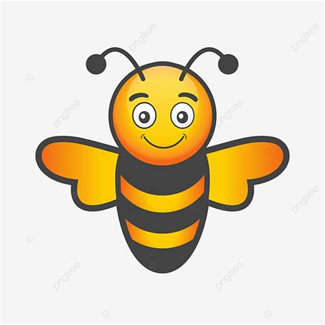 Cute Honey Bee Clipart PNG Images, Cute Honey Bee Emoji, Emoji, Honey ...