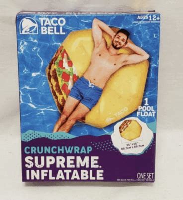 You Can Get Inflatable Taco Bell Pool Floats That Come In Your Favorite ...