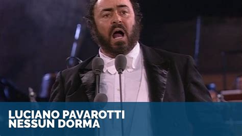 Luciano Pavarotti - Nessun Dorma ᴴᴰ | Opera music, Giacomo puccini, Classical music