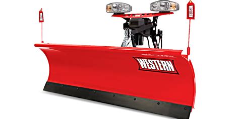 WESTERN® Snowplow, 8' PRO-PLOW® Series 2 Straight Blade — NEW Hydraulics