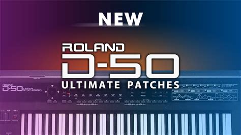 ROLAND D-50 PATCHES | The NEW Synth Presets!