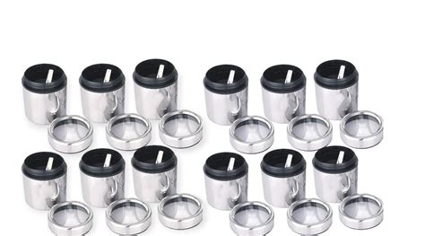 ATROCK Containers For Kitchen Storage | Jars & Containers Set Of 12 ...