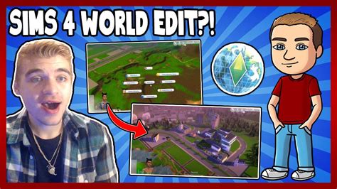 Sims 4 - WORLD EDIT?! - YouTube