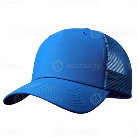 Cap mockup. Isolated on transparent background, realistic cap hat ...