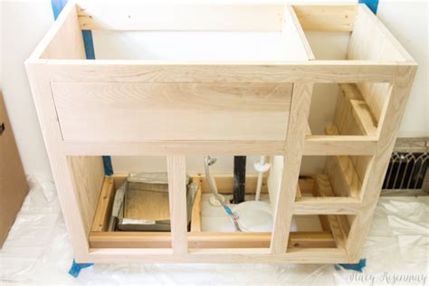 How to build a vanity cabinet - Builders Villa