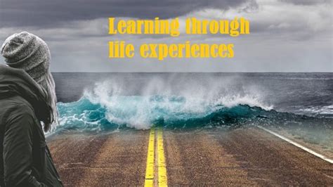 Learning through life experiences - Definition of education