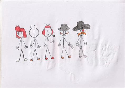 Henry Stickmin Characters by KirbyStar58 on DeviantArt