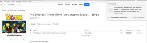 Green Day – The Simpsons Theme (From “the Simpsons Movie”) – Single ...