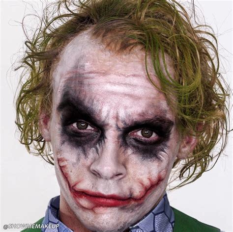 THE JOKER - MAKEUP Here is my version of The Joker from The Dark Knight ...