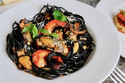 Squid Ink Pasta Recipe by Chef Gary Chang - The Yum List