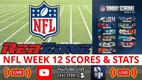 NFL RedZone Live Streaming Scoreboard | NFL Week 12 Scores, Stats, Highlights, News & Analysis ...