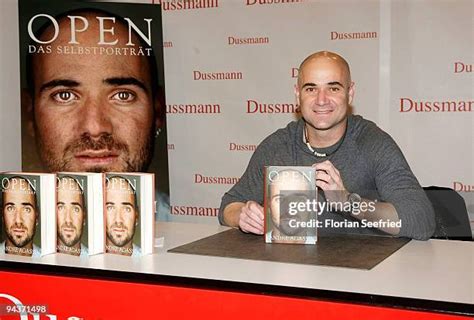 Andre Agassi Book Signing For Open Photos and Premium High Res Pictures ...