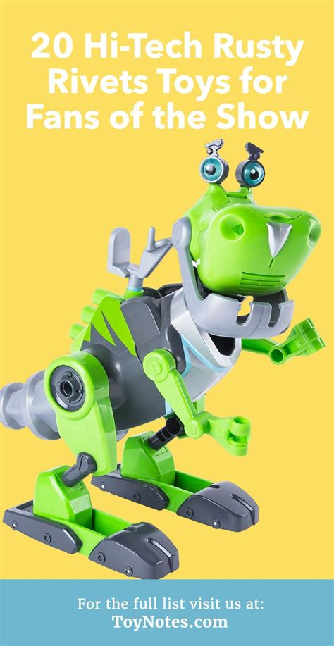 20 Hi-Tech Rusty Rivets Toys for Fans of the Show - Toy Notes