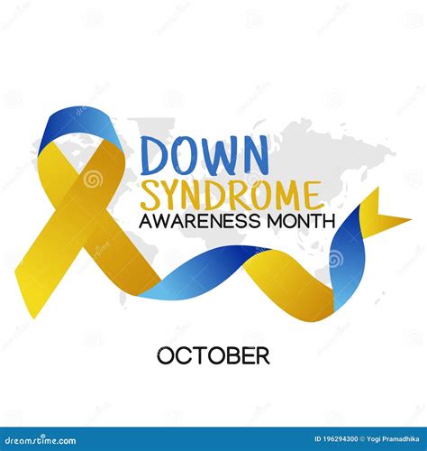 Down Syndrome Awareness Month Vector Illustration Stock Vector - Illustration of ability, icon ...