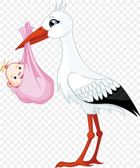 White Stork Infant Child Clip Art, PNG, 2088x2500px, Watercolor, Cartoon, Flower, Frame, Heart ...