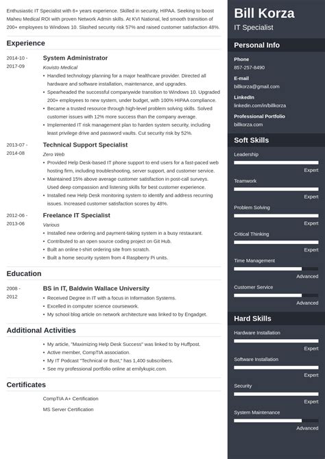 18+ Professional Resume Profile Examples for Any Job