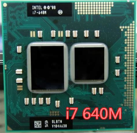 Core I7 640m I7-640m Dual 2.8ghz L3 4m 2800 Mhz Bga1288 Cpu - AliExpress