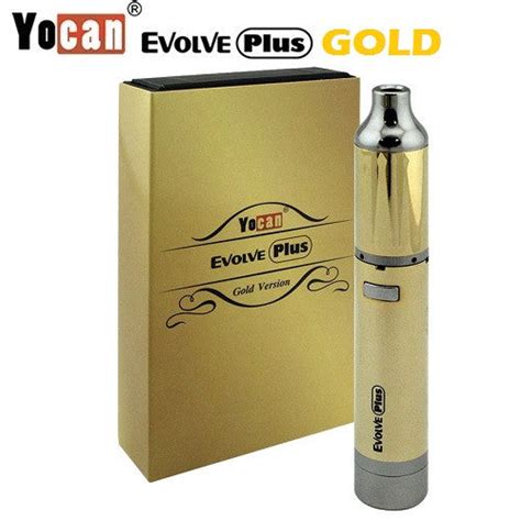 Yocan Evolve Plus Gold Edition Wax Vape Pen Kit – WaxPenSales