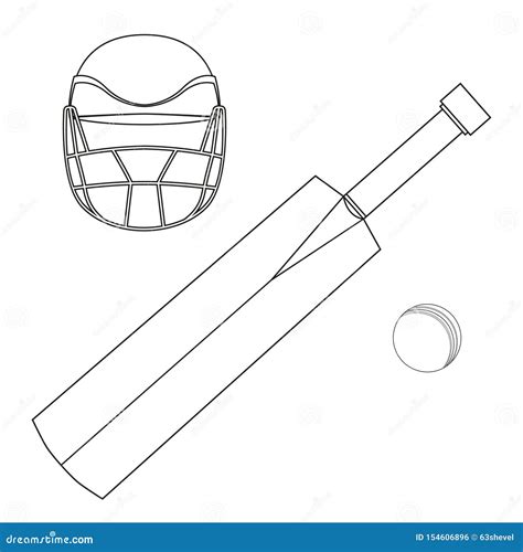 Cricket Bat Drawing - Cricket