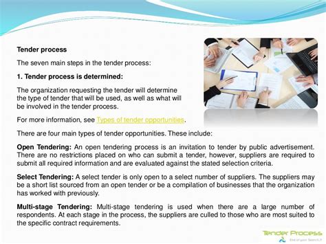 Tender Process | A Complete Procurement Guide