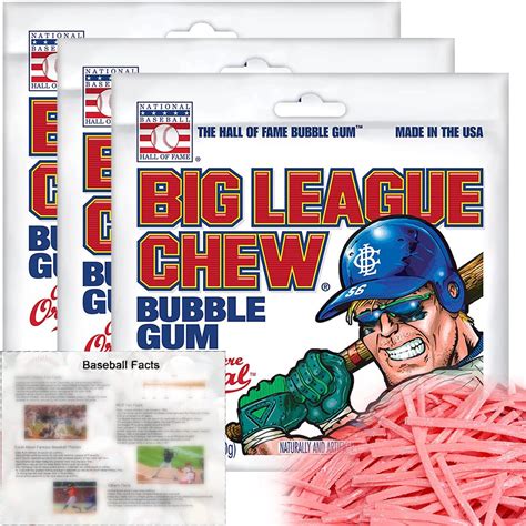 Buy Bubble Gum | Big League Chew | Outta Here Original Flavor Shredded ...