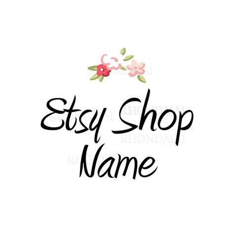 Shop Logo - Etsy Branding - Etsy Store Branding - Shop Icon - Etsy Shop ...