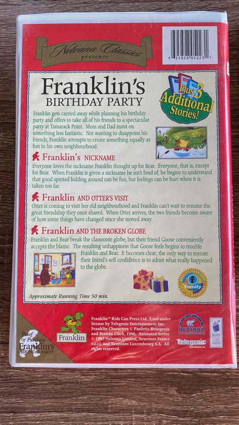 Franklins Birthday Party VHS - Etsy