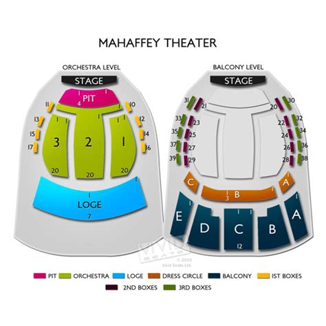 Duke Energy Center - Mahaffey Theater Seating Chart | Vivid Seats