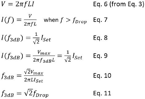 Cutoff Frequency of Magnetic Coil