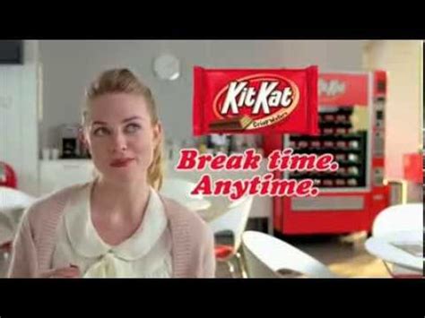 Break time, anytime Kit Kat tv commercial (market) - YouTube