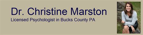 Dr. Christine Marston – Licensed Psychologist in Bucks County