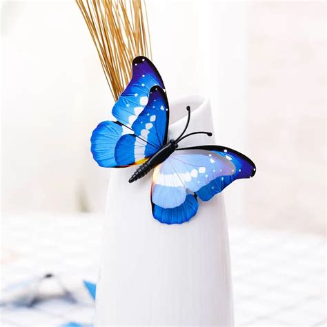 12pcs PVC 3D Butterfly wall decor cute Butterflies wall stickers art Decals home Decoration-in ...